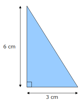 Aire d'un triangle rectangle - exemple