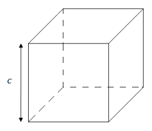 Volume d'un cube