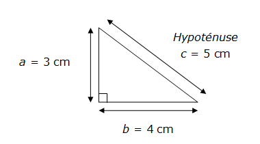 Triangle rectangle - exemple