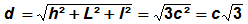 Formule déduite de celle pour le parallélépipèd rectangle